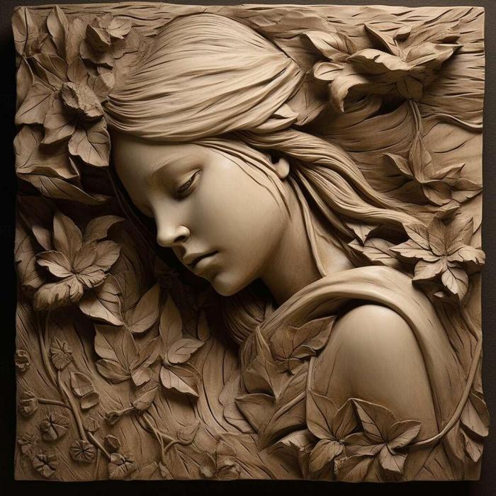 نموذج ثلاثي الأبعاد لآلة CNC 3D Art 